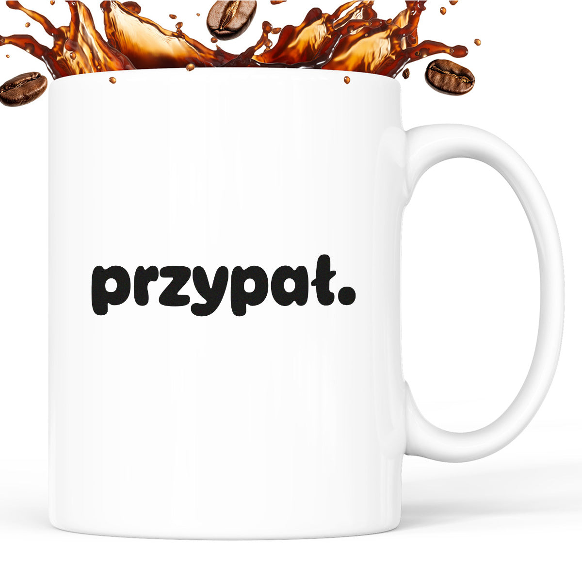 Kubek z nadrukiem - "przypał."
