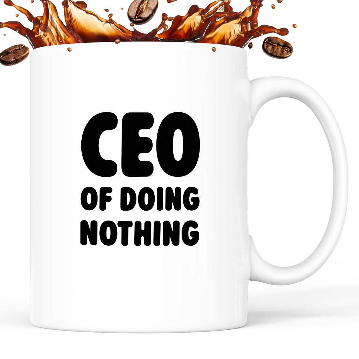 Kubek z nadrukiem - "CEO of doing nothing"