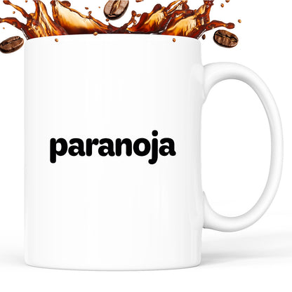 Kubek z nadrukiem - "paranoja"