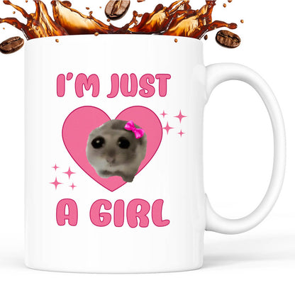 Kubek z nadrukiem "I'm just a girl"
