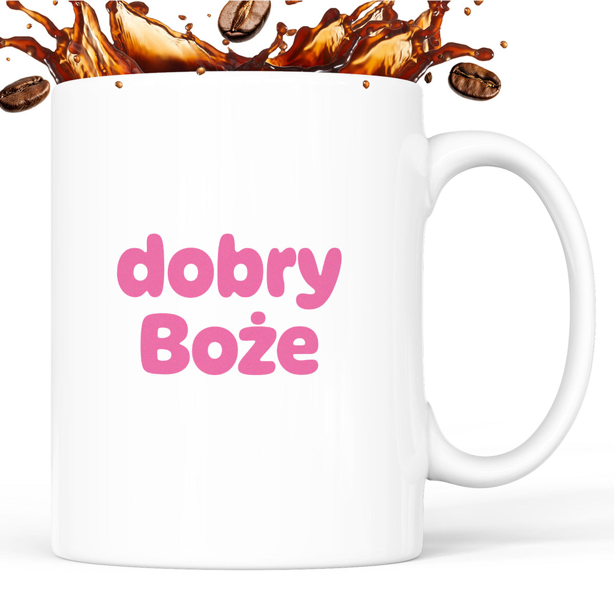 Kubek z nadrukiem "dobry Boże"