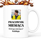 Kubek z nadrukiem - "Pracownik miesiąca ze zdjęciem"