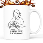 Kubek spersonalizowany z własnym cytatem MAMY - DZIEŃ MAMY