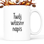 Kubek spersonalizowany z własnym napisem II