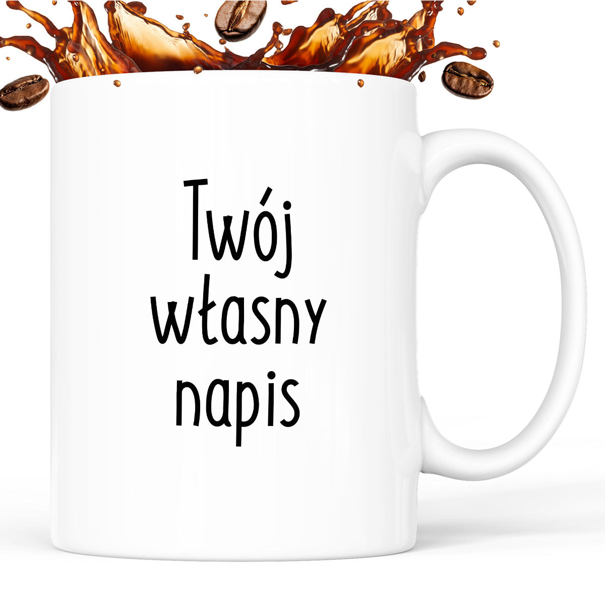 Kubek spersonalizowany z własnym napisem II