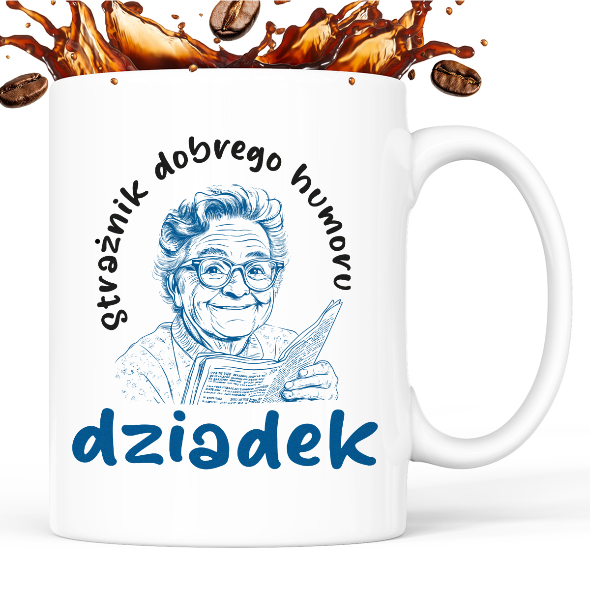 Kubek dla Dziadka - "Strażnik dobrego humoru"