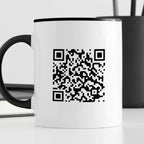 Kubek spersonalizowany z kodem QR (dowolny link)