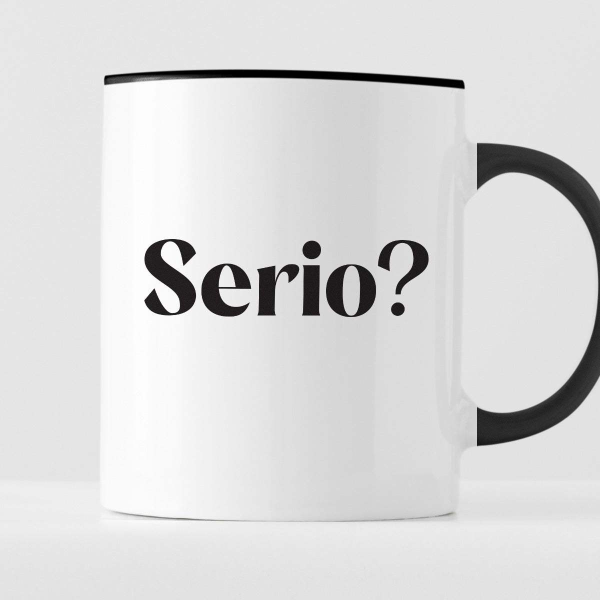 Kubek z nadrukiem "Serio?"
