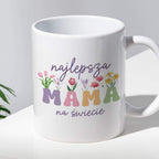 Kubek z nadrukiem "Najlepsza mama na świecie"