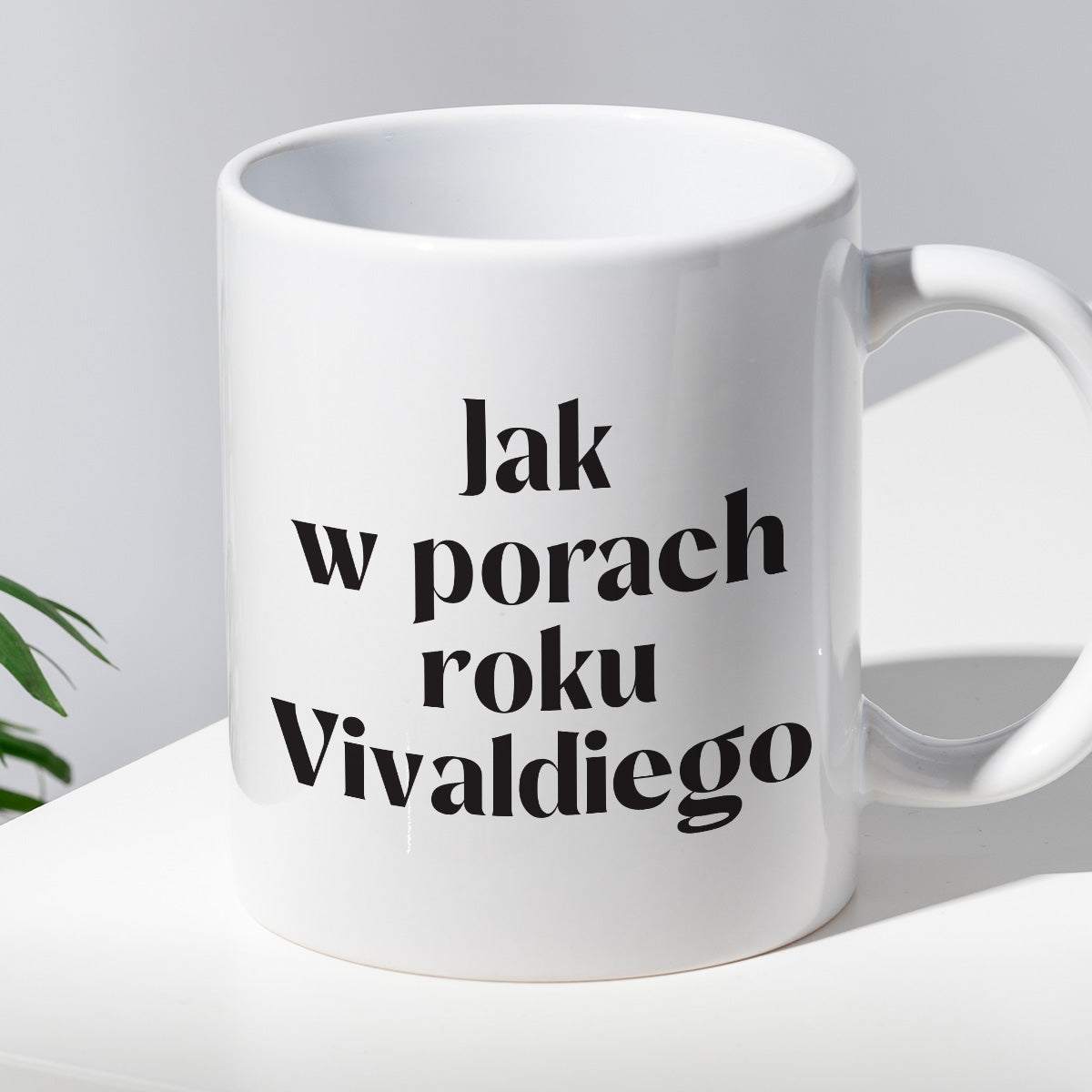 Kubek z nadrukiem "Jak w porach roku Vivaldiego" 330 ml