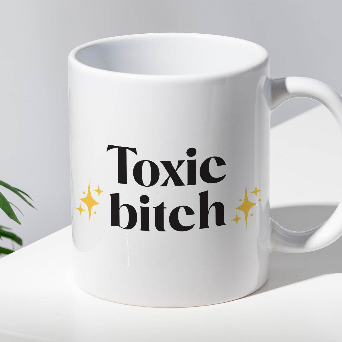 Kubek z nadrukiem "Toxic bitch"