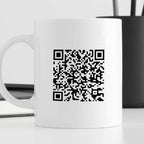 Kubek spersonalizowany ulubiona piosenka - zdjęcie + QR kod
