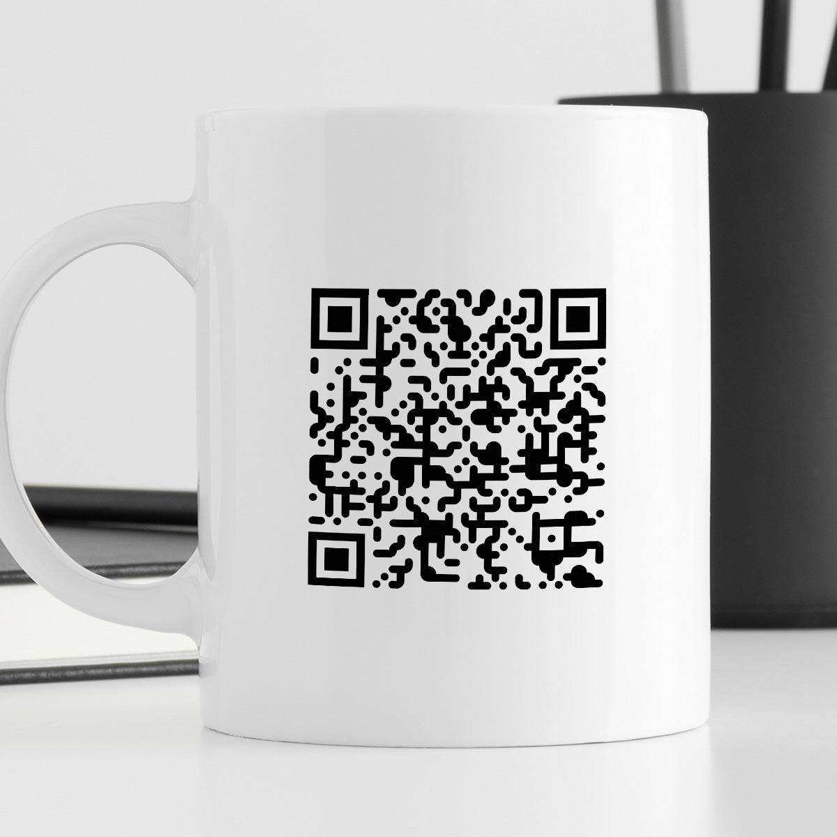 Kubek spersonalizowany ulubiona piosenka - zdjęcie + QR kod