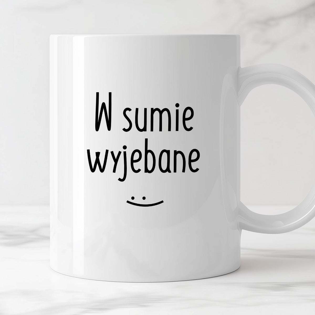 Kubek z nadrukiem "W sumie wyjebane" FB