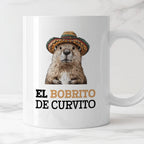 Kubek z nadrukiem "El bobrito de curvito"