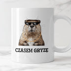 Kubek z nadrukiem "Czasem gryzę"