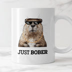 Kubek z nadrukiem "Just bober"