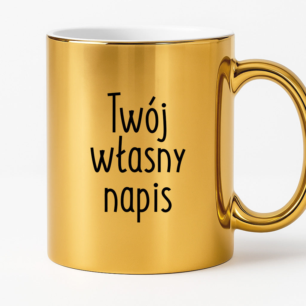 Kubek spersonalizowany z własnym napisem II