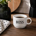 Filiżanka 250 ml z nadrukiem "BOSS"