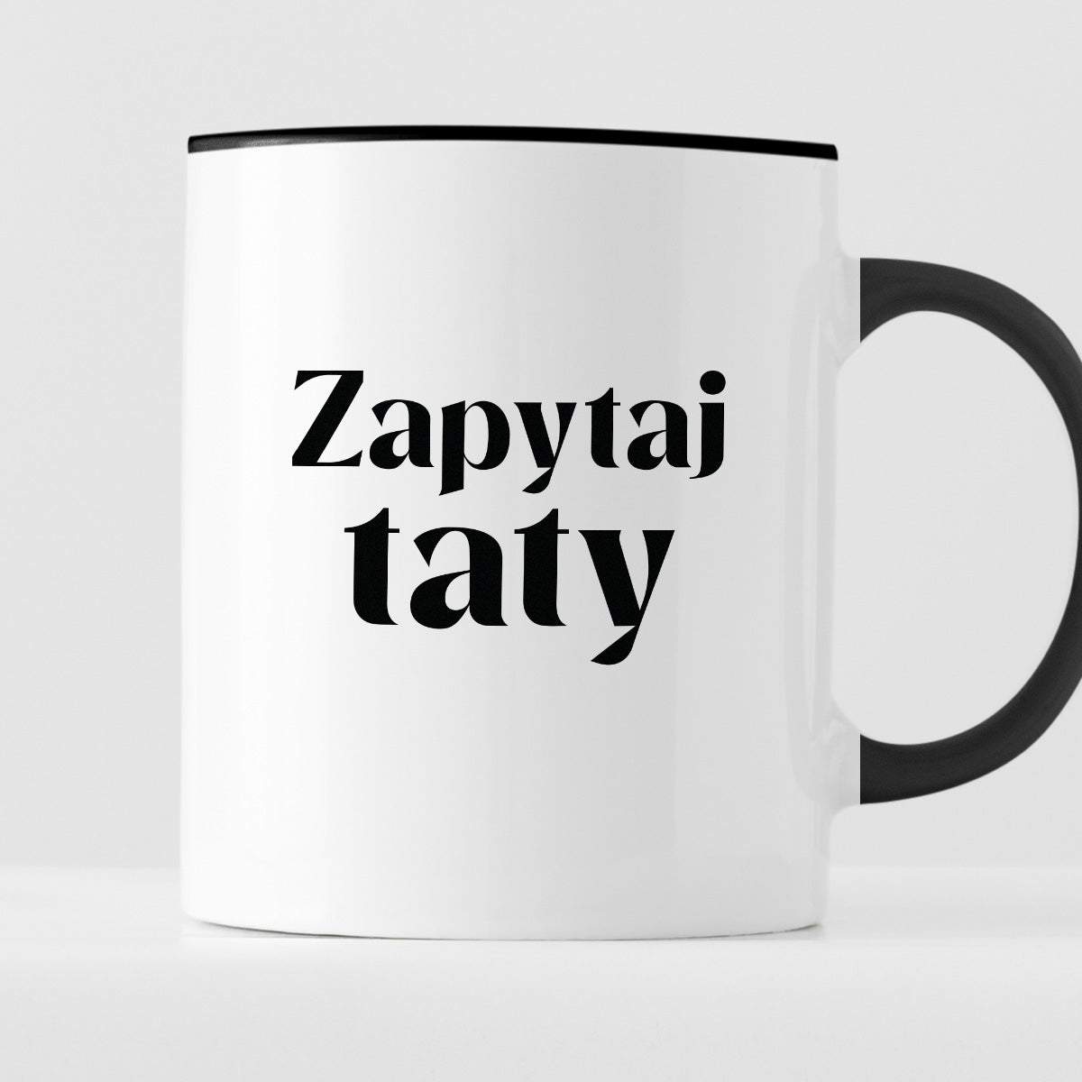 Kubek z nadrukiem "Zapytaj taty"