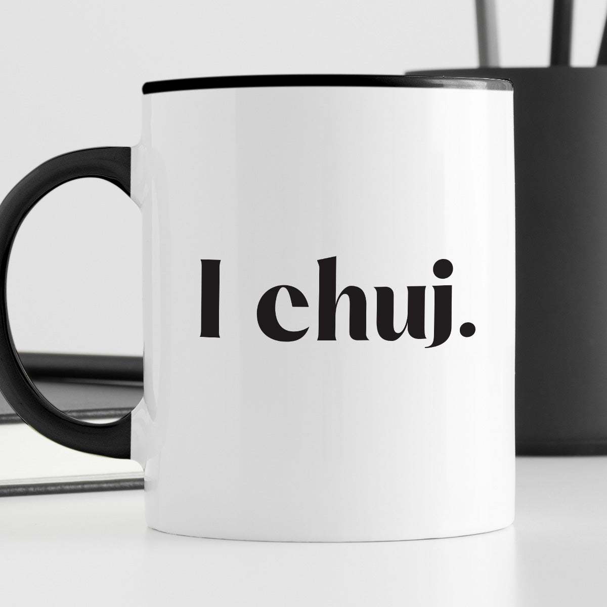 Kubek z nadrukiem "I chuj."