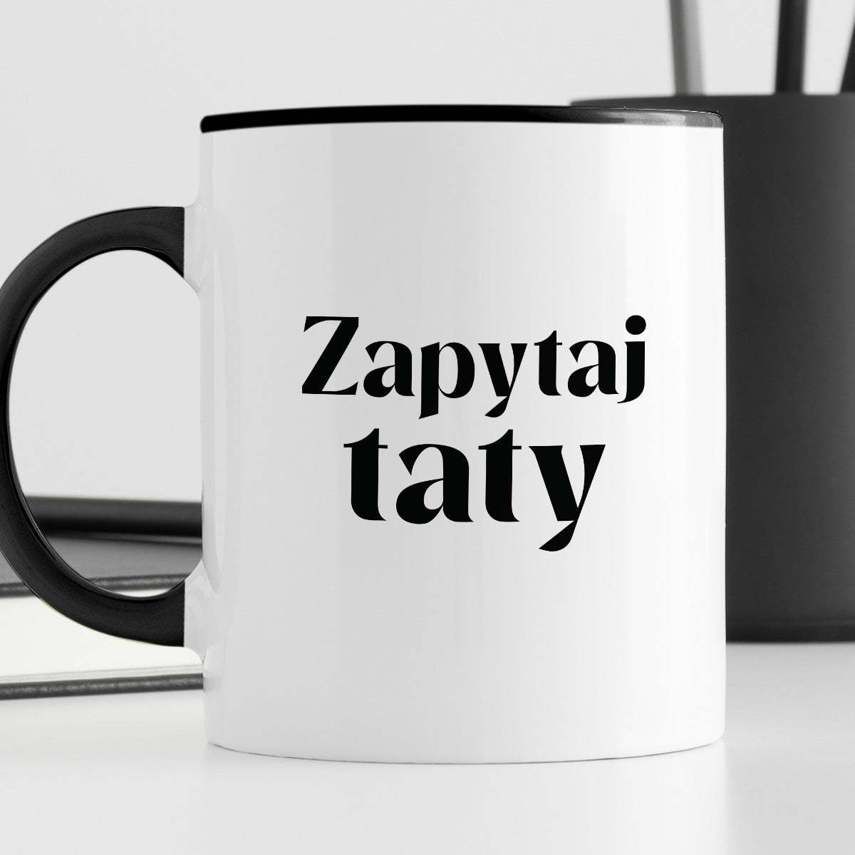 Kubek z nadrukiem "Zapytaj taty"