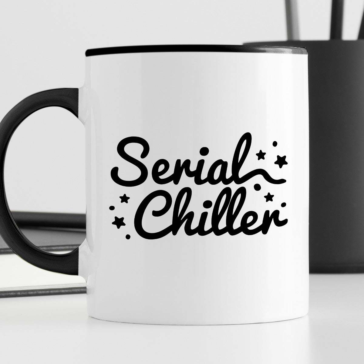 Kubek z nadrukiem "Serial chiller"