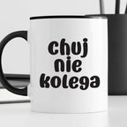 Kubek z nadrukiem "Chuj nie kolega"