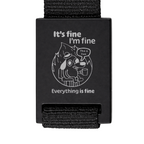 Brelok z grawerem "It's fine, I'm fine"