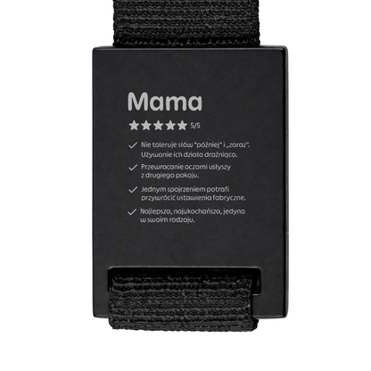 Brelok z grawerem "Mama 5/5"