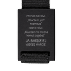 Brelok z grawerem "Psycholog mówi"