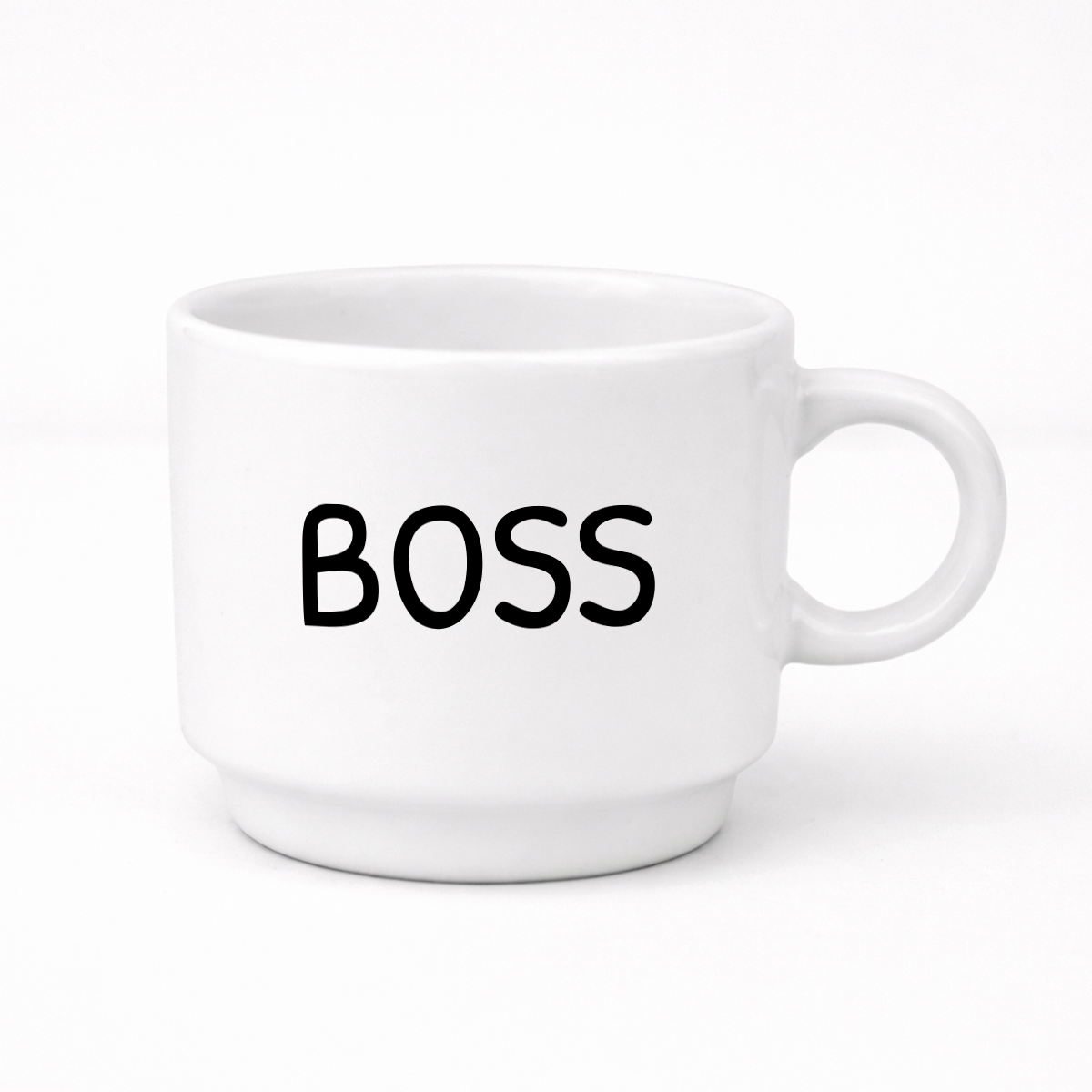Filiżanka 250 ml z nadrukiem "BOSS"
