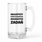 KUFEL z nadrukiem "Najlepszy pomysłodawca bojowych zadań"
