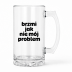 KUFEL z nadrukiem "brzmi jak nie mój problem"