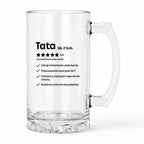 KUFEL z nadrukiem "Tata sp. z o.o."