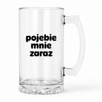 KUFEL z nadrukiem "pojebie mnie zaraz"