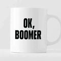 Kubek z nadrukiem "Ok, boomer"