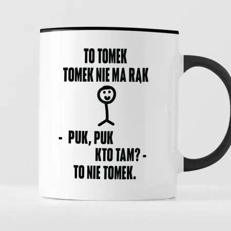 Kubek z nadrukiem "To Tomek"