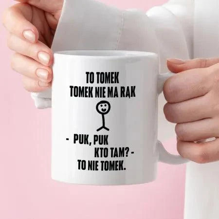 Kubek z nadrukiem "To Tomek"