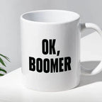 Kubek z nadrukiem "Ok, boomer"