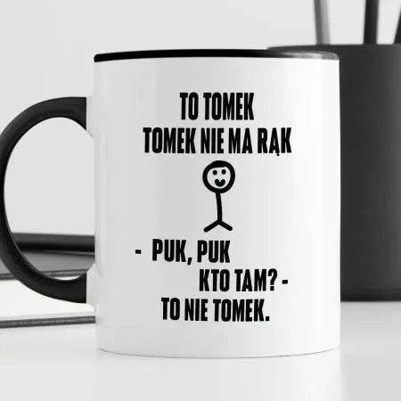Kubek z nadrukiem "To Tomek"