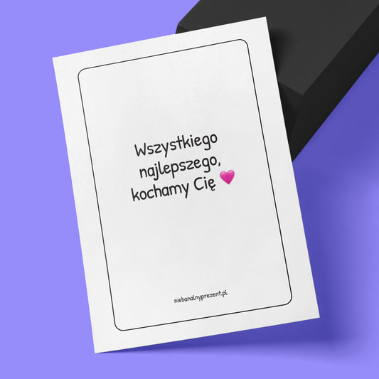 Kartka z dedykacją