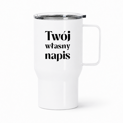 Kubek termiczny 550 ml z własnym napisem