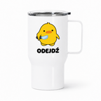 Kubek termiczny z nadrukiem "Odejdź"